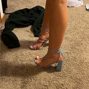 BRAND NEW pretty little thing block heels